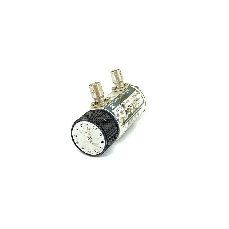 0-10DB 1DB/STEP 75R SMA ROTARY VARIABLE ATTENUATOR 8132J TELONIC