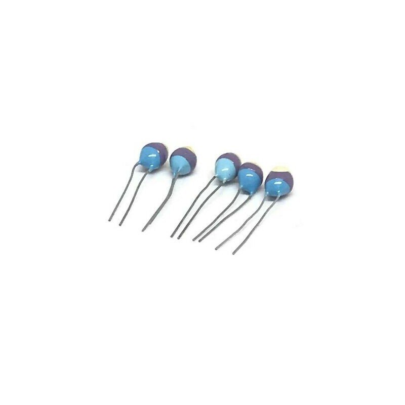 6.8uF 3V RADIAL DIP TANTALUM CAPACITOR KEMET  QTY:5