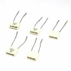 3.3NF 3300PF 400V 10% RADIAL FILM CAPACITOR ARCOTRONICS QTY:5