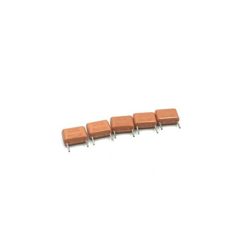 0.1UF 100NF 100V RADIAL FILM CAPACITOR PMT/2R ITT QTY:5