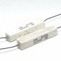 820OHM 820R 10W Wirewound Ceramic Cement Resistor Micron QTY:2