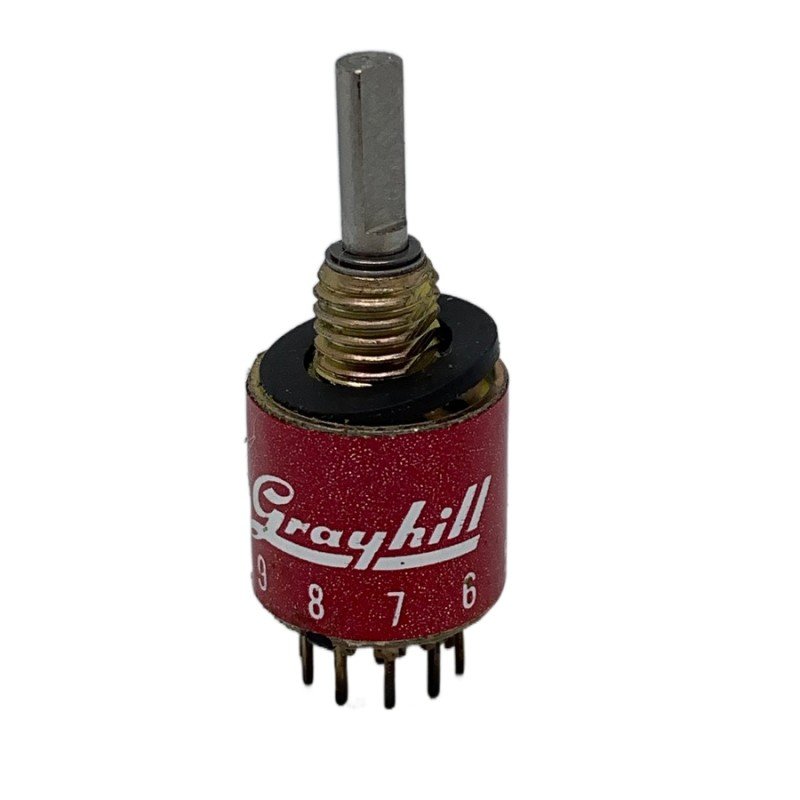 50MY23551 GRAYHILL Rotary Switch SP10T 10 Position 1 Pole