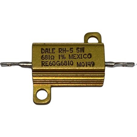 681Ohm 1% 5W RH-5 DALE RESISTOR