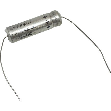 4.3uF 400V Axial Electrolytic Capacitor CE13C4R3Q Sprague