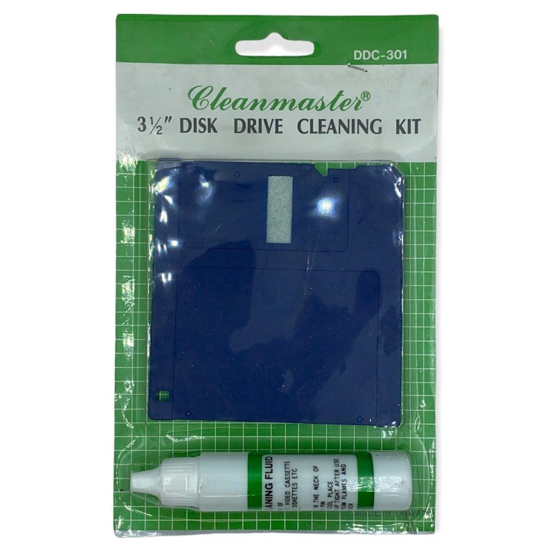 3-1/2" Disk Drive Cleaning Kit Cleanmaster DDC-301