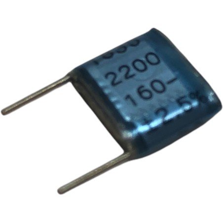 2200pF 2.2nF 160V 160Vdc 2.5% Radial Film Capacitor Ero