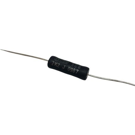 2.2Kohm 2K2 6W 5% Wirewound Resistor 5CS Ates