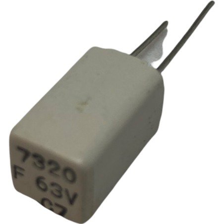 7320pF 7.32nF 63V 1% Radial Film Capacitor PLB Mce