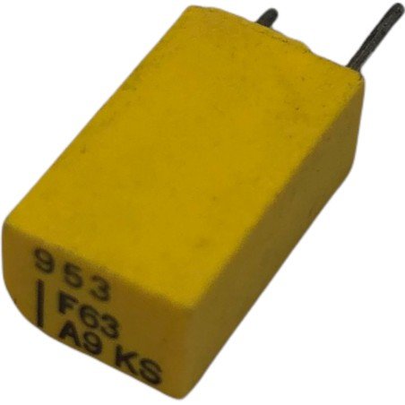 953pF 63V 1% Radial Film Capacitor 222244349531 Philips