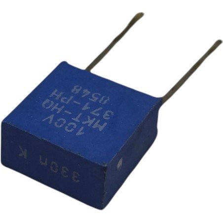 0.33uF 330nF 100V Radial Metallized Film Capacitor MKT-HQ Philips