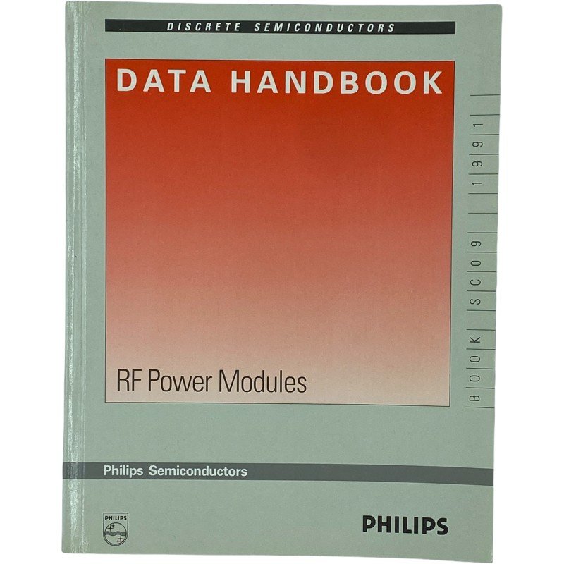 RF Power Modules 1991 SC09 Databook Philips