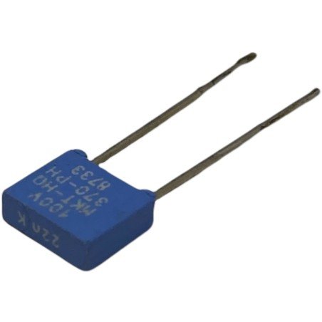 0.022uF 22nF 100V Radial Film Capacitor MKT-HQ 370-PH Philips