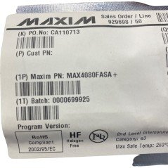 MAX4080 MAX4080FASA Maxim Integrated Circuit