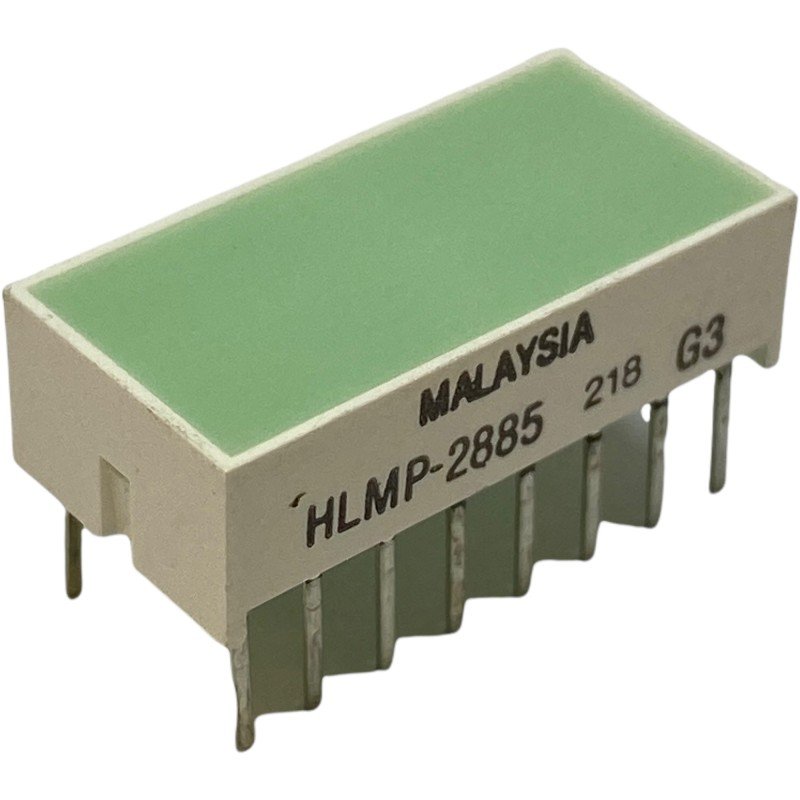 HLMP-2885 LED Bars and Arrays Green Light Bar 2.2V 565nm 100mcd Avago