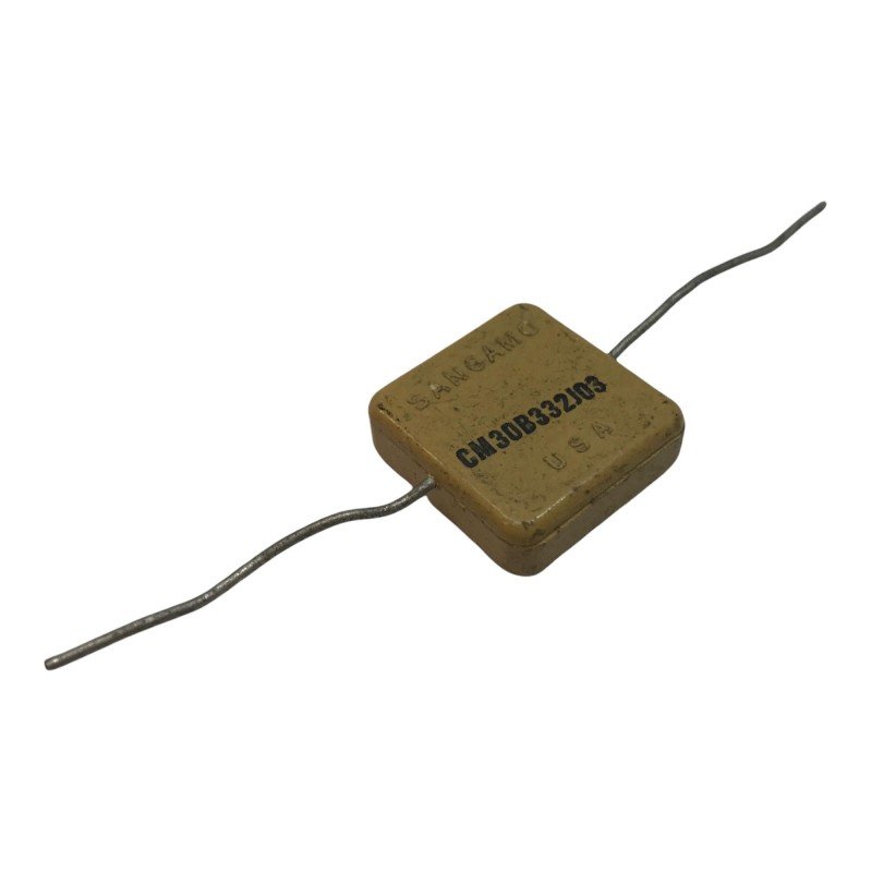 3.3nF 3300pF 500V Axial Mica Film Capacitor CM30B332J03 Sangamo