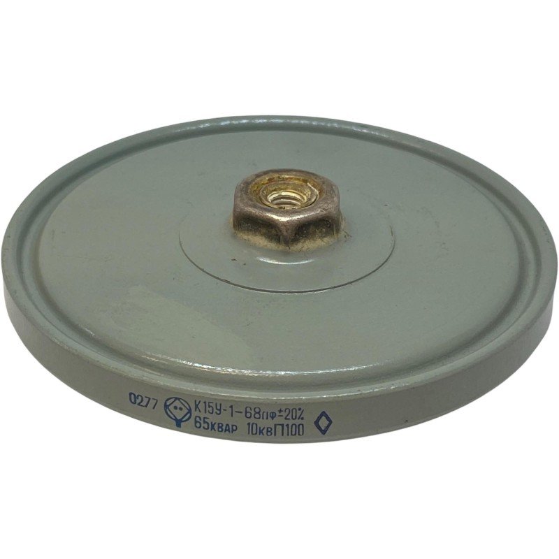 68pF 10000V 10KV 20% Ceramic Doorknob Capacitor K15Y-1 90mm