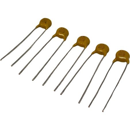 100pF 400V Radial Ceramic Disc Capacitor DL101K 560-2 DVE Qty:5