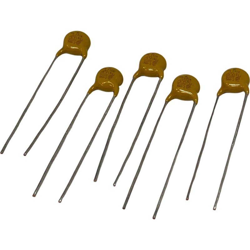 150pF 400V Radial Ceramic Disc Capacitor DL151K 560-2 DVE Qty:5