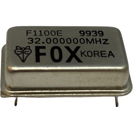 32MHz 4 Pin Crystal Oscillator Clock F1100E Fox 20.3x12.7mm