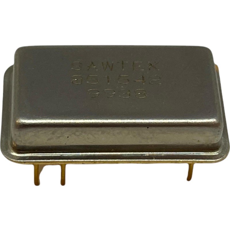 70MHz 6 Pin Crystal Filter 851542 Sawtek 20.3x12.7mm