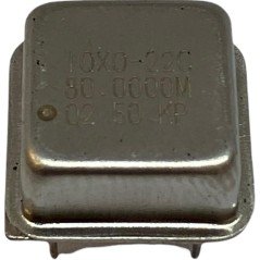 80MHz 4 Pin Crystal Oscillator Clock IQXO-22C 12.7x12.7mm