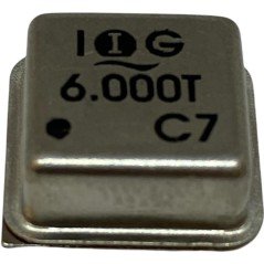 6MHz 4 Pin Crystal Oscillator Clock 12.7x12.7mm