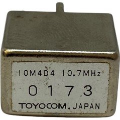 10.7MHz 4 Pin Crystal Filter I0M4D4 Toyocom 18.5x15.3mm