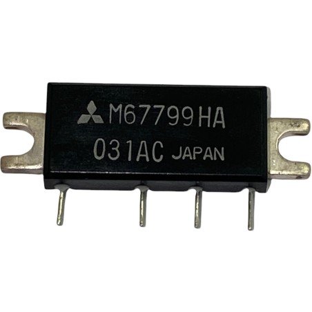 M67799HA Mitsubishi RF Power Module 450-470MHz, 9.6V, 7.5W, FM