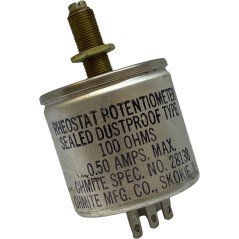 100Ohm 100R 0.5A Ohmite Sealed Dustproof Potentiometer 28138