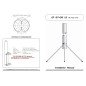 GP87-108LB/N SIRIO Ground Plane Antenna 87-108MHZ 1000W for FM Transmitters 2105801.00