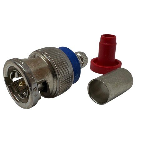 W58-124-9069-910 ITT Coaxial BNC (m) Crimp Connector Plug 75Ohm