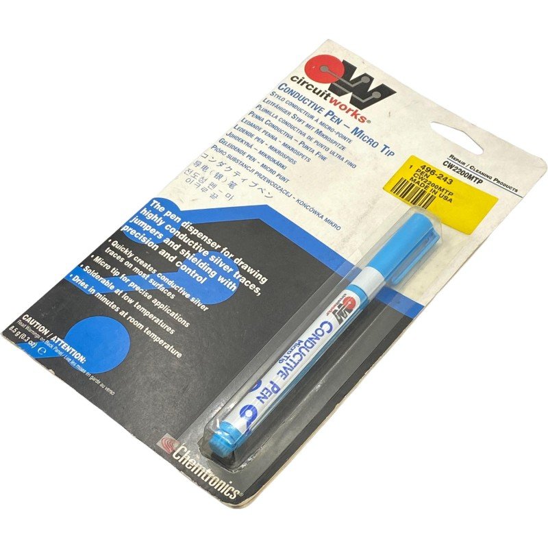 CircuitWorks Flex Conductive Pen with Microtip 85 Grams