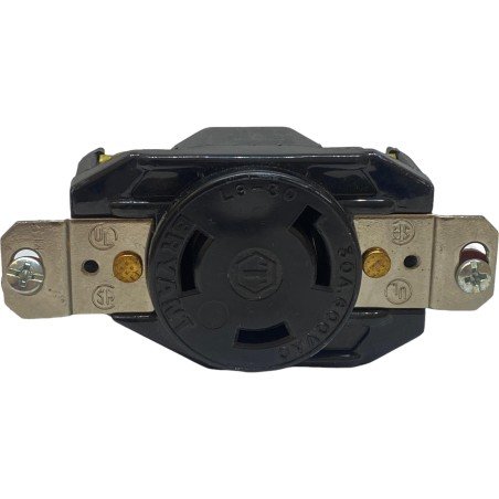 Bryant L9-30 AMP Twist Locking Receptacle Plug 30A/600Vac