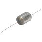 0.1uF 100nF 25V 5% Axial Polystyrene Film Capacitor Mial 19x13mm