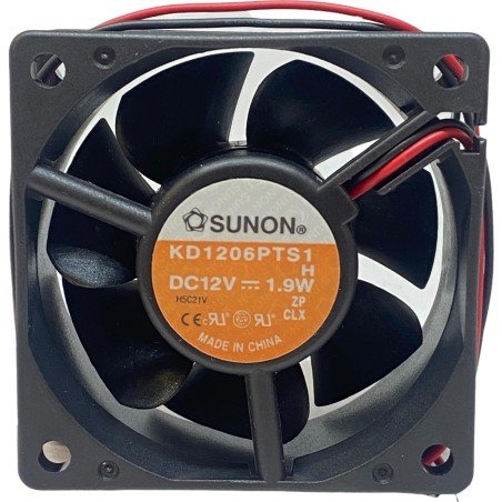 KD1206PTS1 Sunon Cooling Fan 12V/1.9W 60x60x25mm