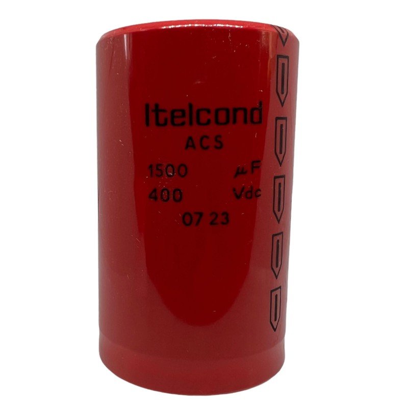 Electrolytic Capacitor Low ESR Itelcond ACS 1500UF 400V ACS152M400QE1 ESR:.64