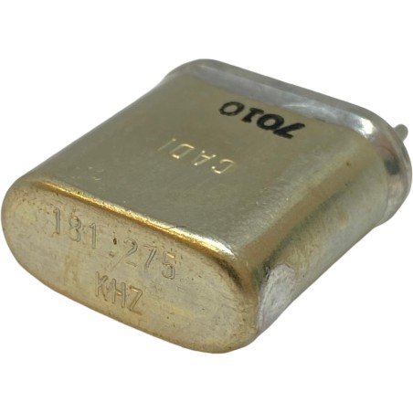 181.275KHz 2 Pin Crystal Oscillator Clock Collins 96980 5955-948-9169 19x19mm