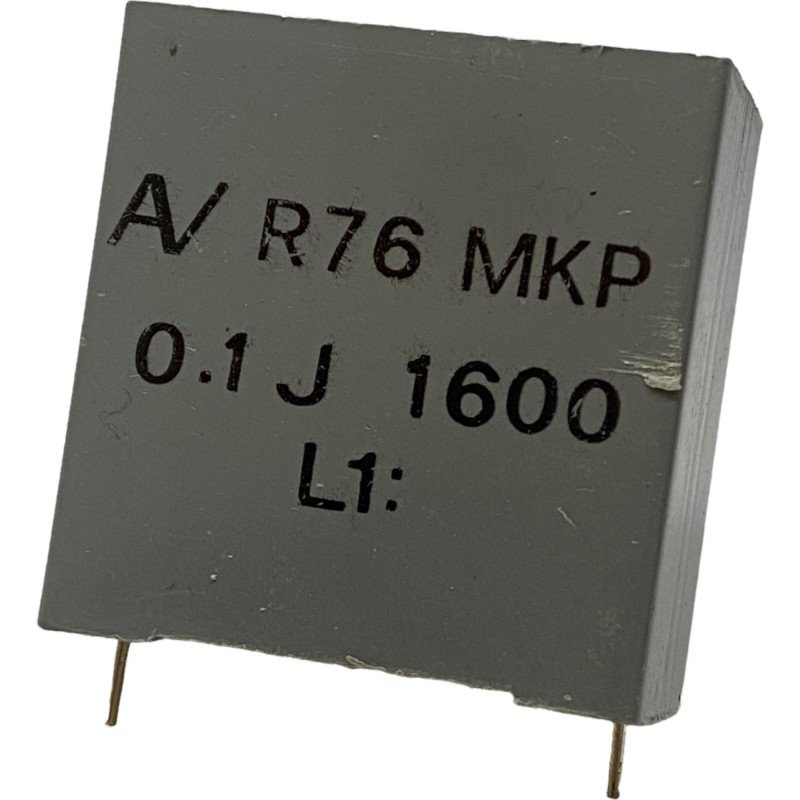 0.1uF 100nF 1600V 1.6KV Radial Film Capacitor MKP Arcotronics 32.5x33x18mm