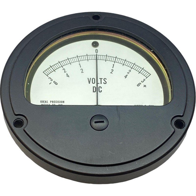 3V-3V DC Analog Panel Meter Voltmeter R-330 6625-736-0331 88mm