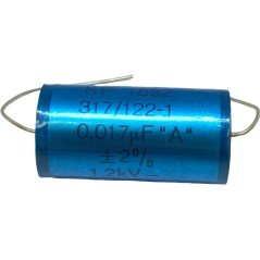 0.017UF 17nF 1200V 1.2KV 2% Axial Capacitor KP1832 317/122-1 ERO