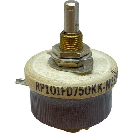 75Ohm 75R Ohmite Potentiometer RP101FD750KK