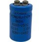 4500uF 25V Fixed Powerlytic Capacitor 36DX Sprague 56x36mm