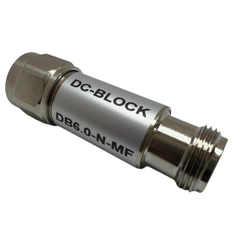 DC Block N type DC-6Ghz DC-200V DB6.0-N-MF