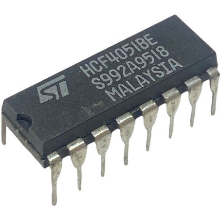 HCF4051BE ST Integrated Circuit