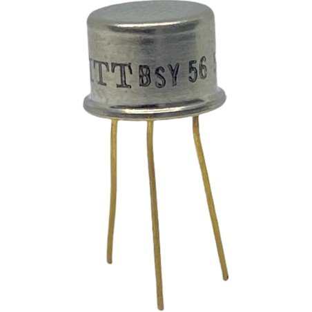 BSY56 ITT Silicon NPN Small Signal Goldpin Transistor