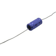 1uF 100V Axial Electrolytic REC 17.5x8mm