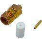 21SMA50-2-15/111 Huber Suhner SMA (f) Coaxial Connector For RG405 Cable 18GHZ 50R