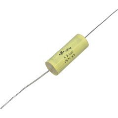 2.2uF 250V Axial Film Capacitor MCM 32x12.5mm