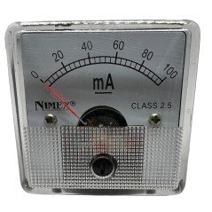 NI45 Nimex Milliampere Meter 0-100mA 44x44