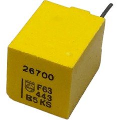 26.7nF 26700pF 63V 1% Radial Film Capacitor 222244342673 Philips